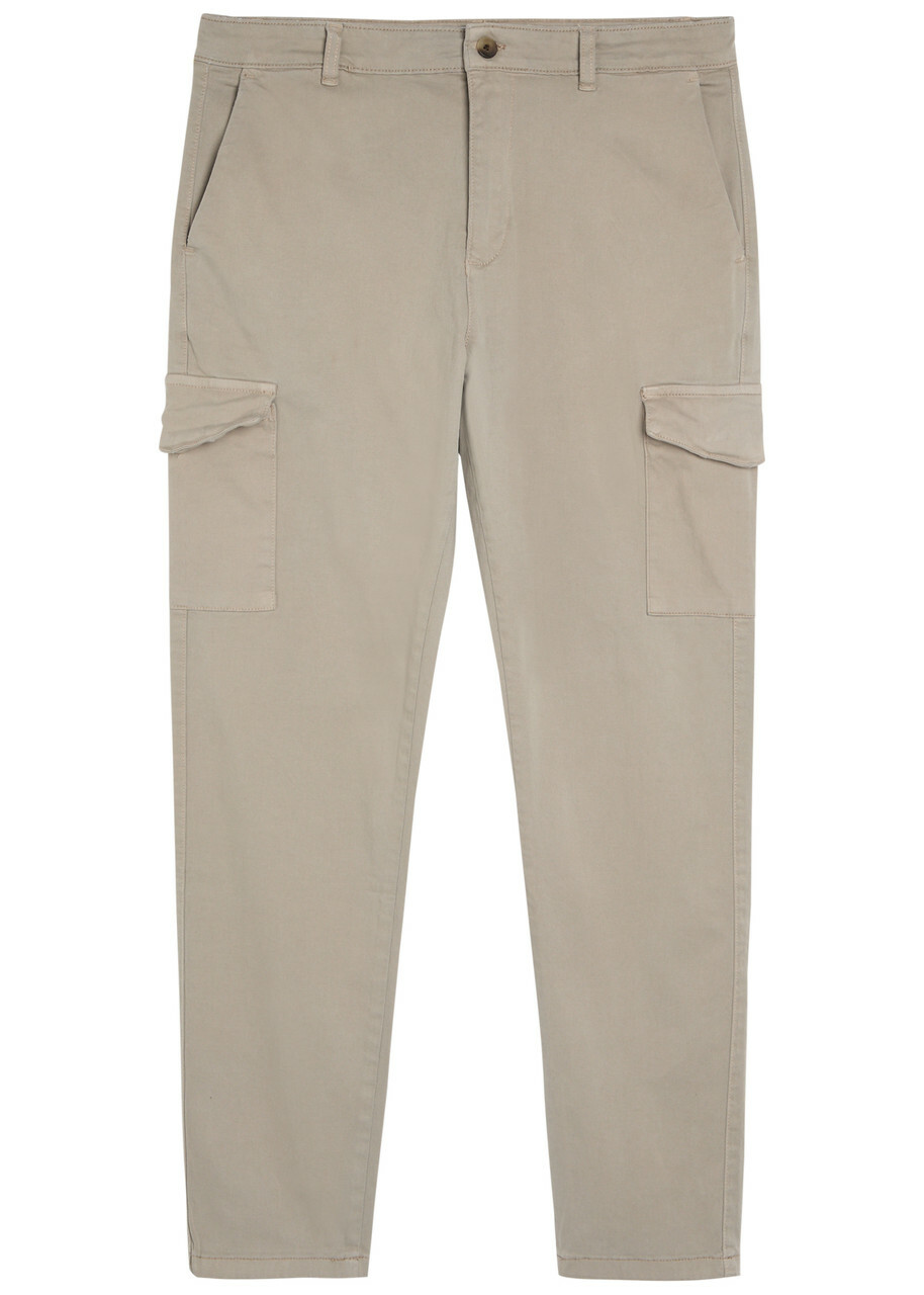 Raith Lenox Tapered-leg Cargos Grey