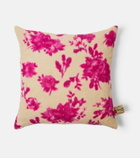 The House of Lyria Mirra floral linen cushion