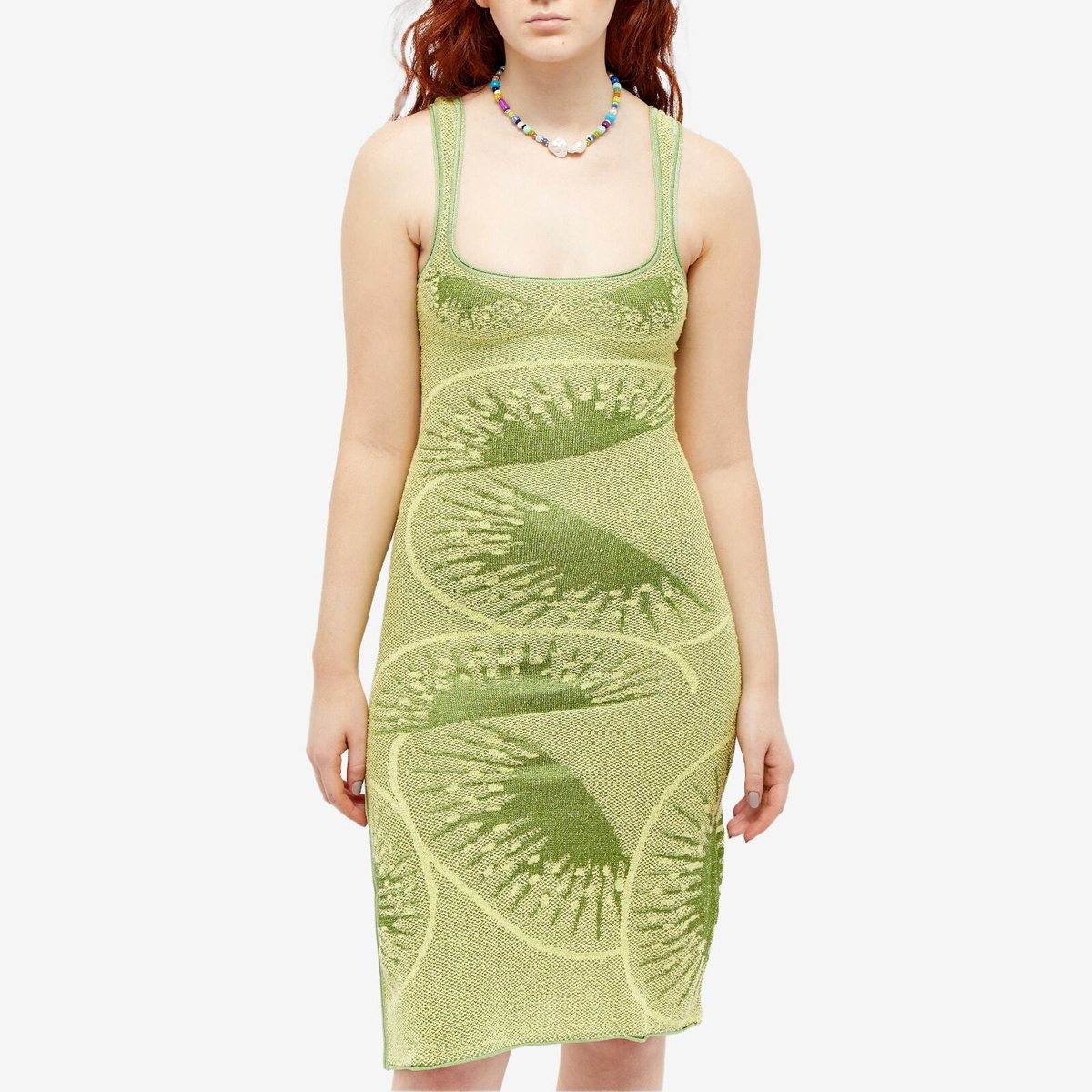 green ombre sequin dress Marisa Green Ombré Sequin Dress