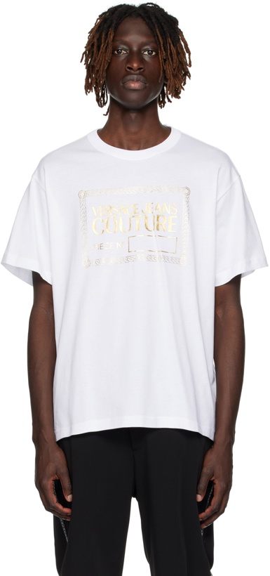 Photo: Versace Jeans Couture White Graphic T-Shirt