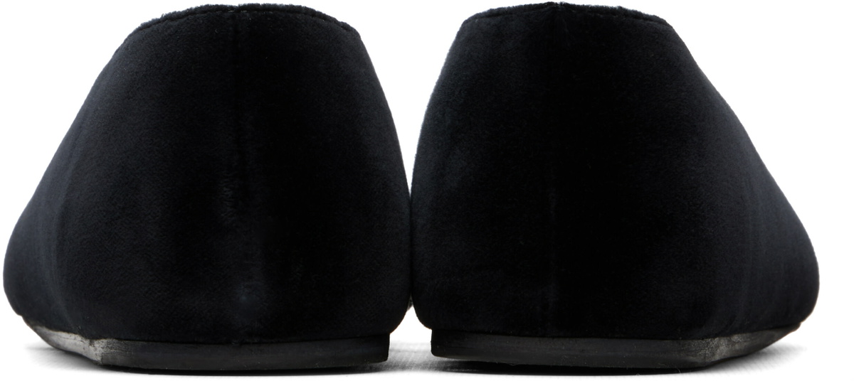 Le Monde Beryl Black Olympia Slipper Flats