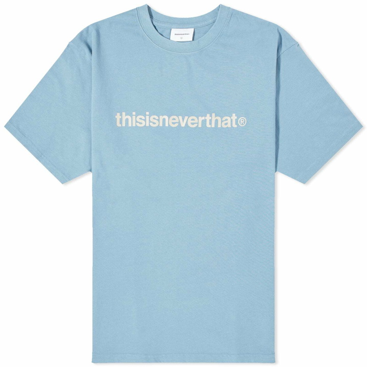 Photo: thisisneverthat Men's T-Logo T-Shirt in Slate