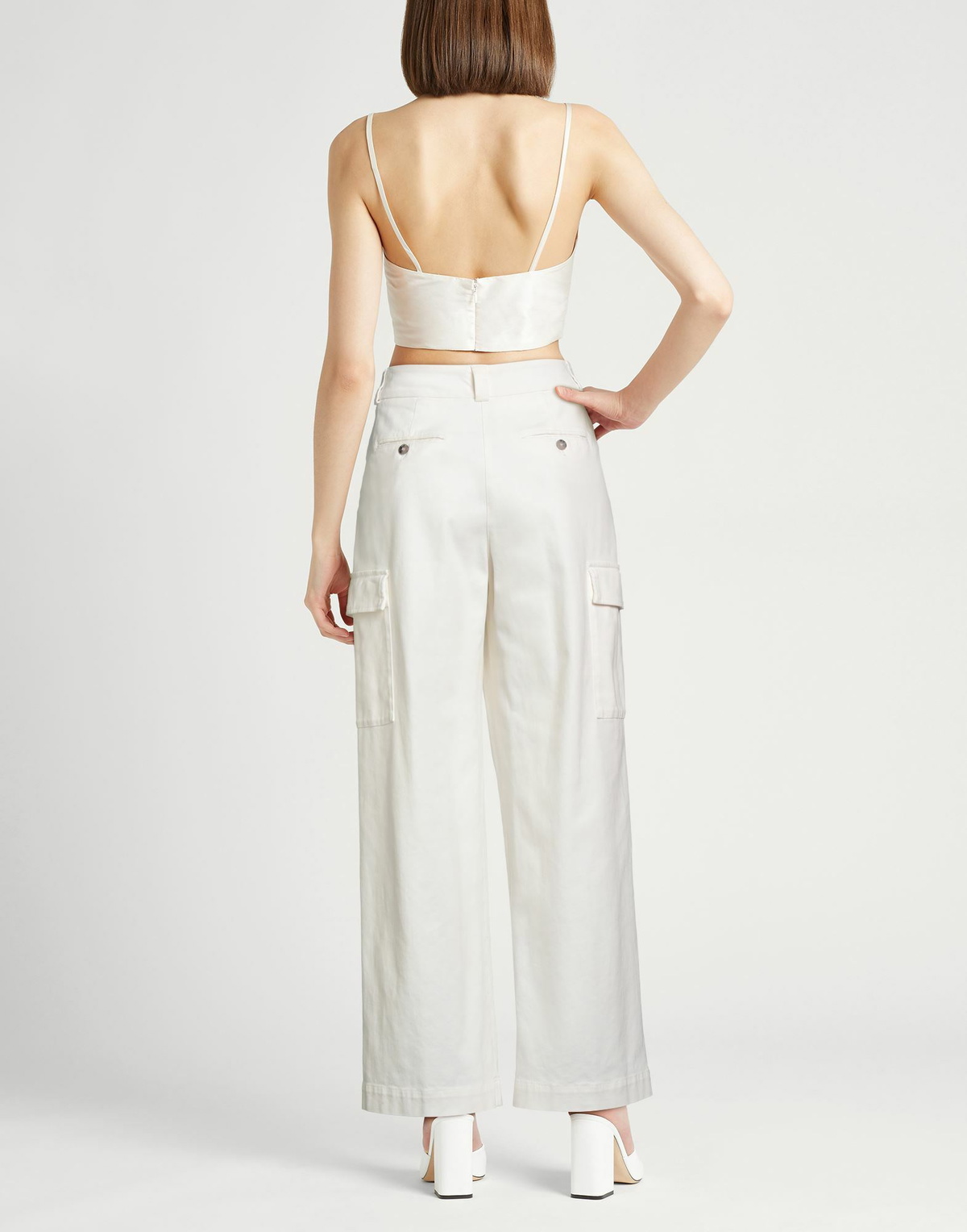 Peserico Womens Pants Ivory
