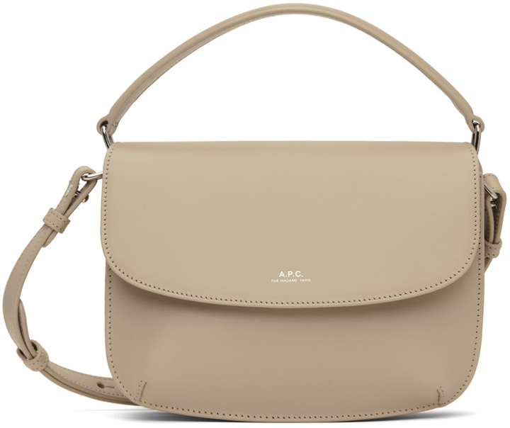 Photo: A.P.C. Beige Sarah Mini Bag