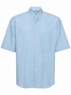 AURALEE Oversize Cotton Twill S/s Shirt