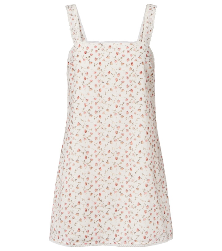 Photo: Posse Charlotte floral cotton minidress