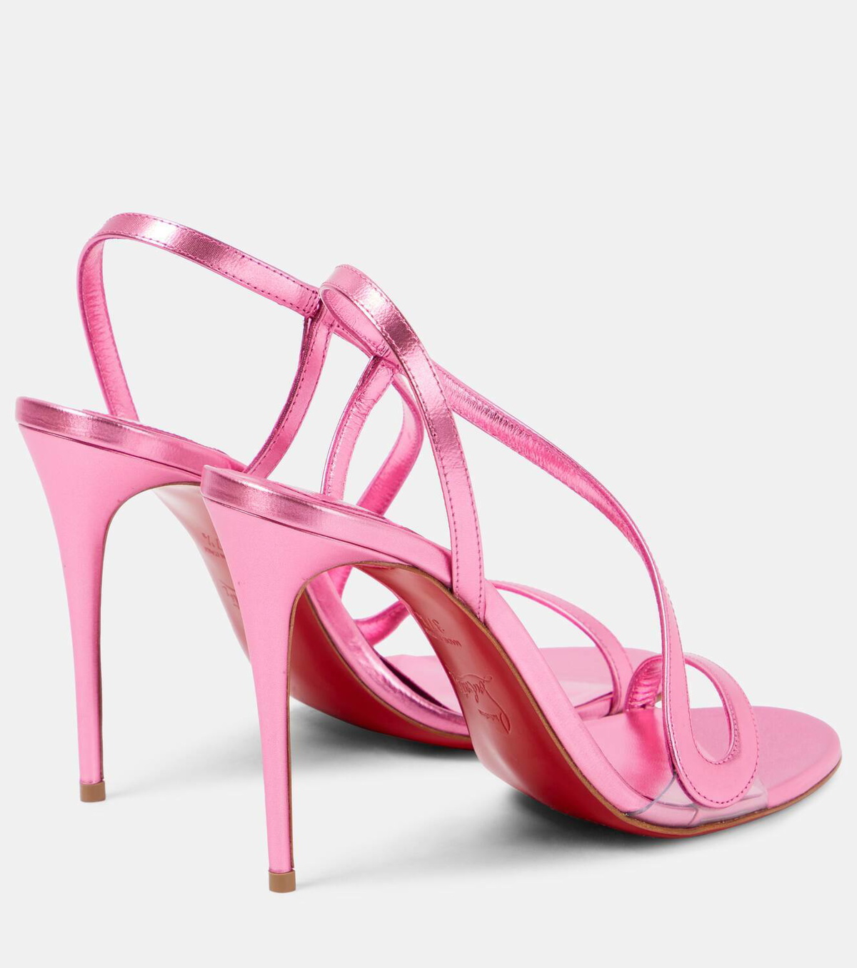 Christian Louboutin Rosalie 100 leather sandals Christian
