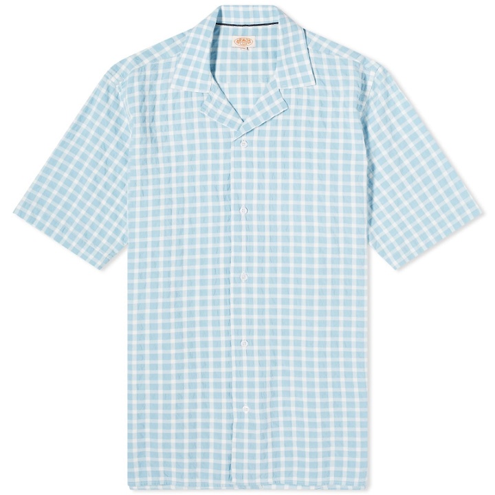Photo: Armor-Lux Men's Check Vacation Shirt in Pagoda