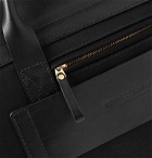 Bennett Winch - Cotton-Canvas and Full-Grain Leather Briefcase - Black