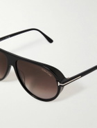 TOM FORD - Aviator-Style Acetate Sunglasses
