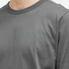 Pop Trading Company Men's Logo Long Sleeve T-Shirt in Charcoal