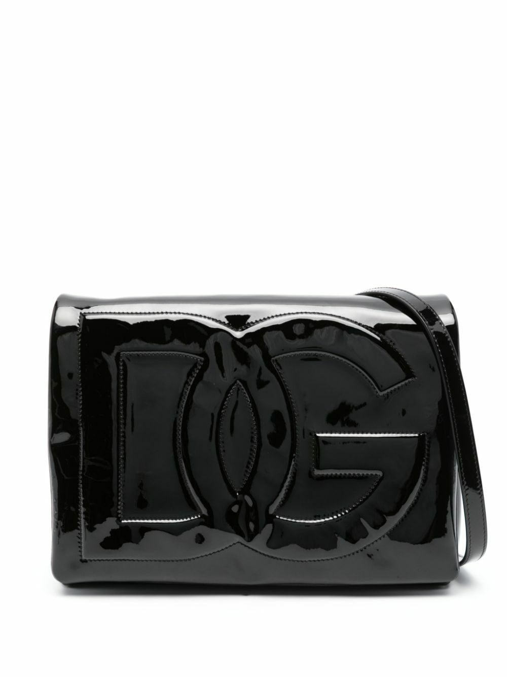 Women's Patent leather DG Logo Bag crossbody, DOLCE & GABBANA