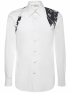 ALEXANDER MCQUEEN - Printed Harness Cotton Shirt