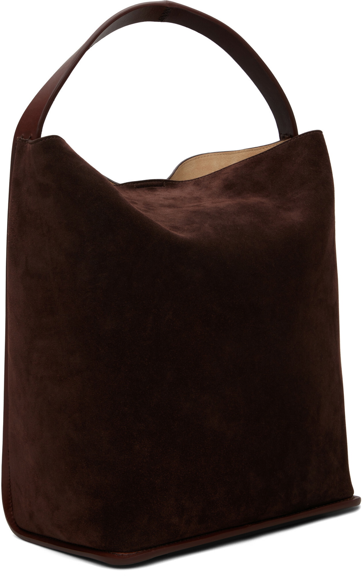 Jil Sander Brown Pivot Tote