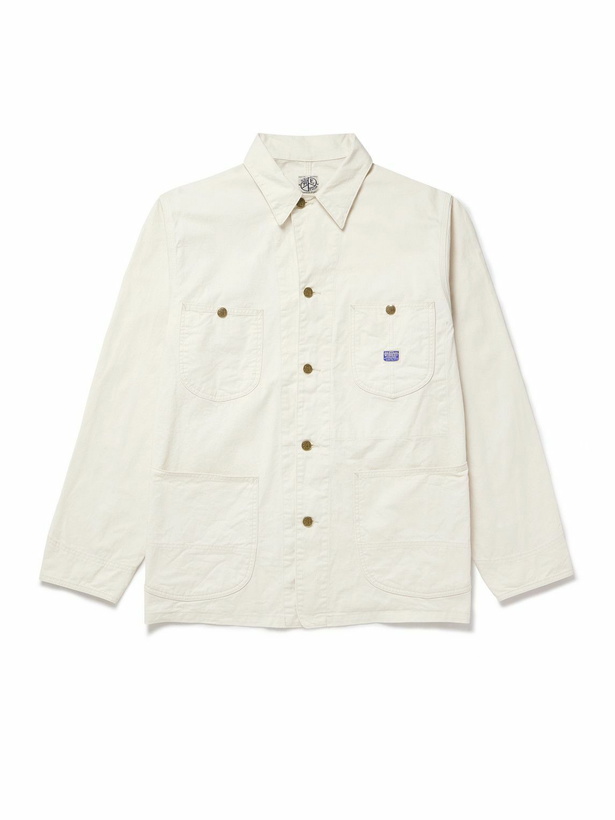 Photo: KAPITAL - Rough-Face Printed Cotton-Twill Overshirt - Neutrals