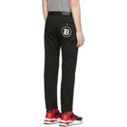 Balmain Black Monogram Chino Trousers