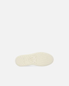 Pinko Flat Leather Sneakers With Embroidered Logo White/Lime