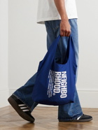 Neighborhood - ID Logo-Print Cotton-Twill Tote Bag