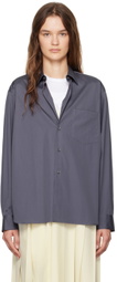 Comme des Garçons Shirt Gray Patch Pocket Shirt