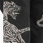 Maharishi Men's Duelling Tigers Loose Sno Pant in Black