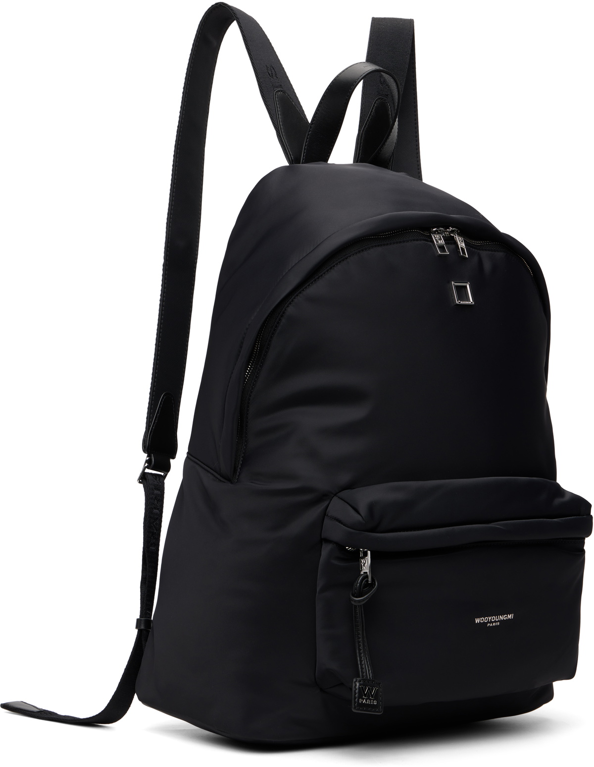 WOOYOUNGMI Black Nylon Backpack