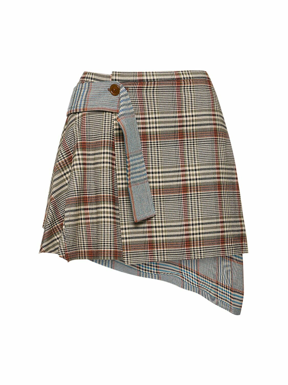 VIVIENNE WESTWOOD - Meghan Tartan Mini Kilt Skirt Vivienne Westwood