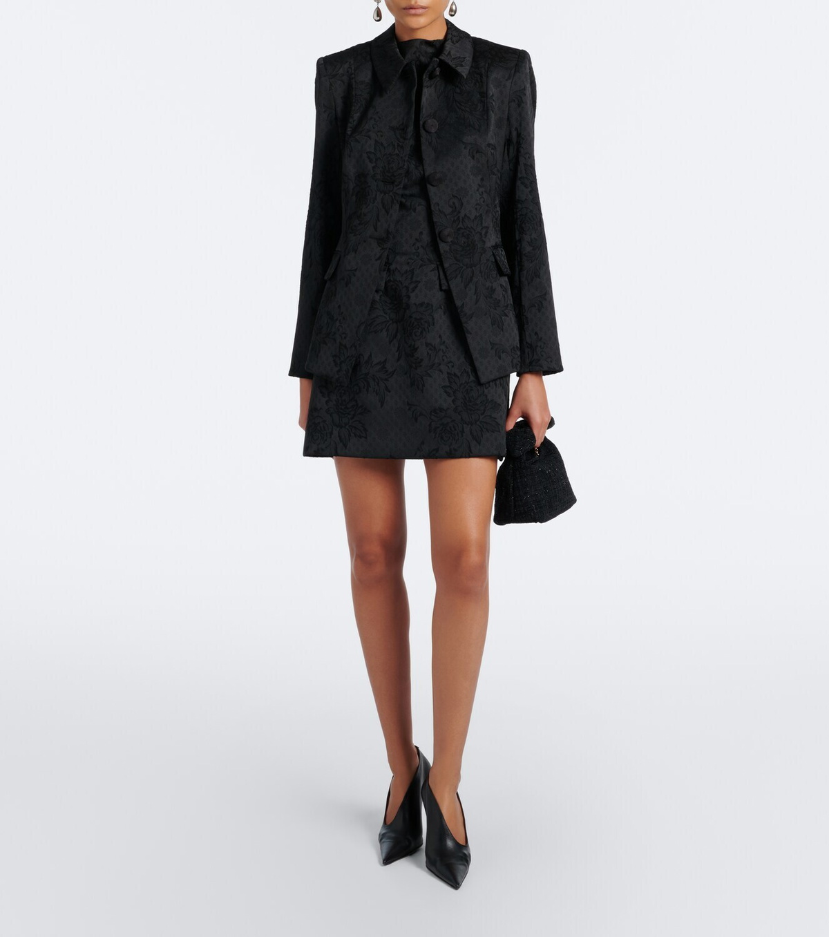 Veronica Beard Bodie floral jacquard jacket