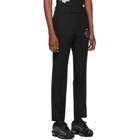 Palm Angels Black Logo Trousers