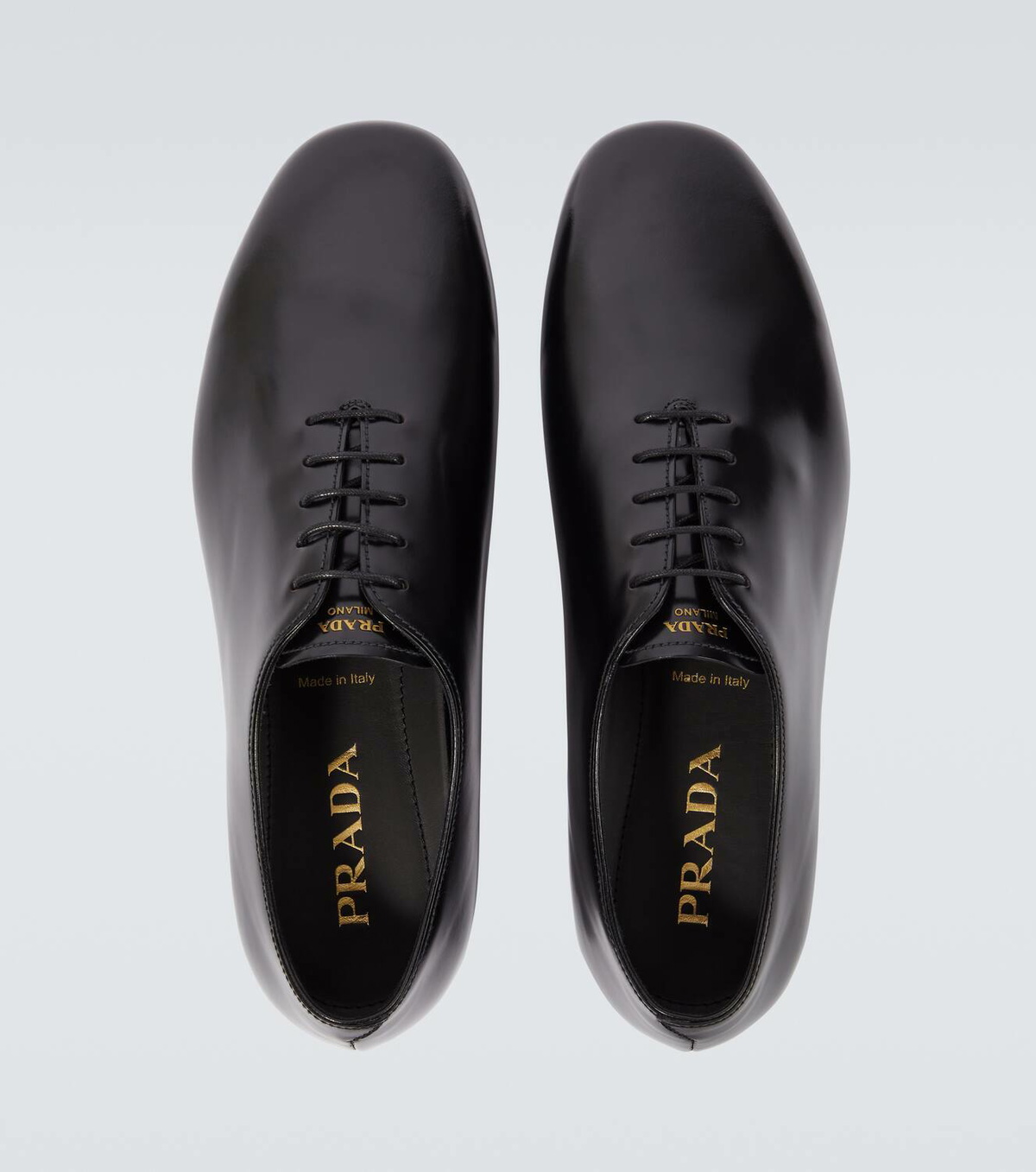 princess polly baby blue dress Prada Diapason Opaque Derby Shoes - Brushed Leather main image 1