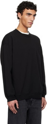 N.Hoolywood Black Crewneck Sweatshirt