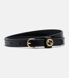 Gucci Interlocking G leather belt