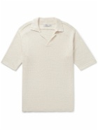 Inis Meáin - Linen Polo Shirt - Neutrals