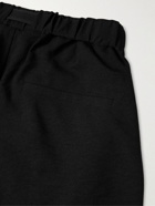 Y-3 - Straight-Leg Belted Twill Cargo Trousers - Black