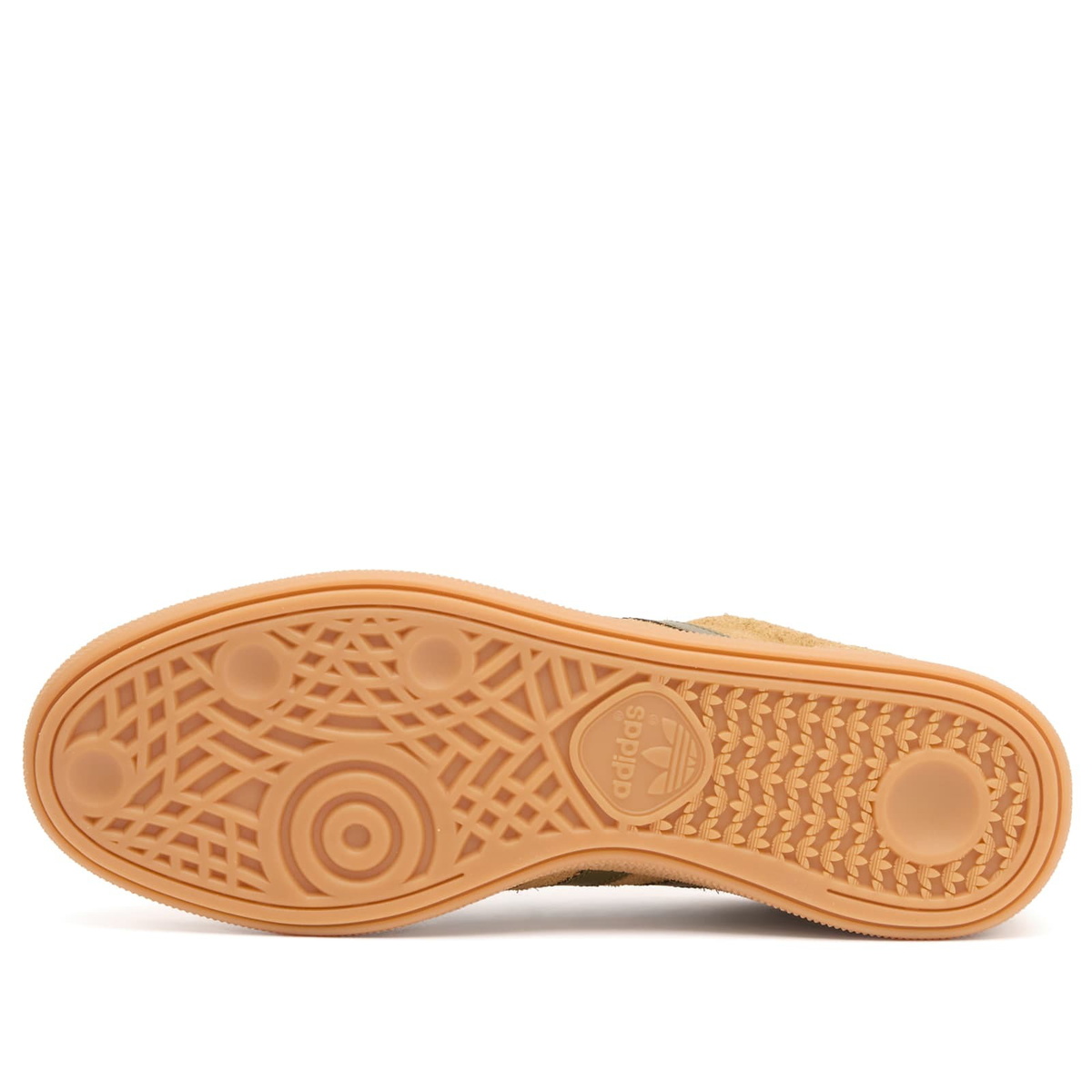 Adidas Handball Spezial Sneaker in Golden Beige/Focus Olive/Gum