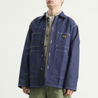 Stan Ray Men's Denim Shop Jacket in Indigo Denim