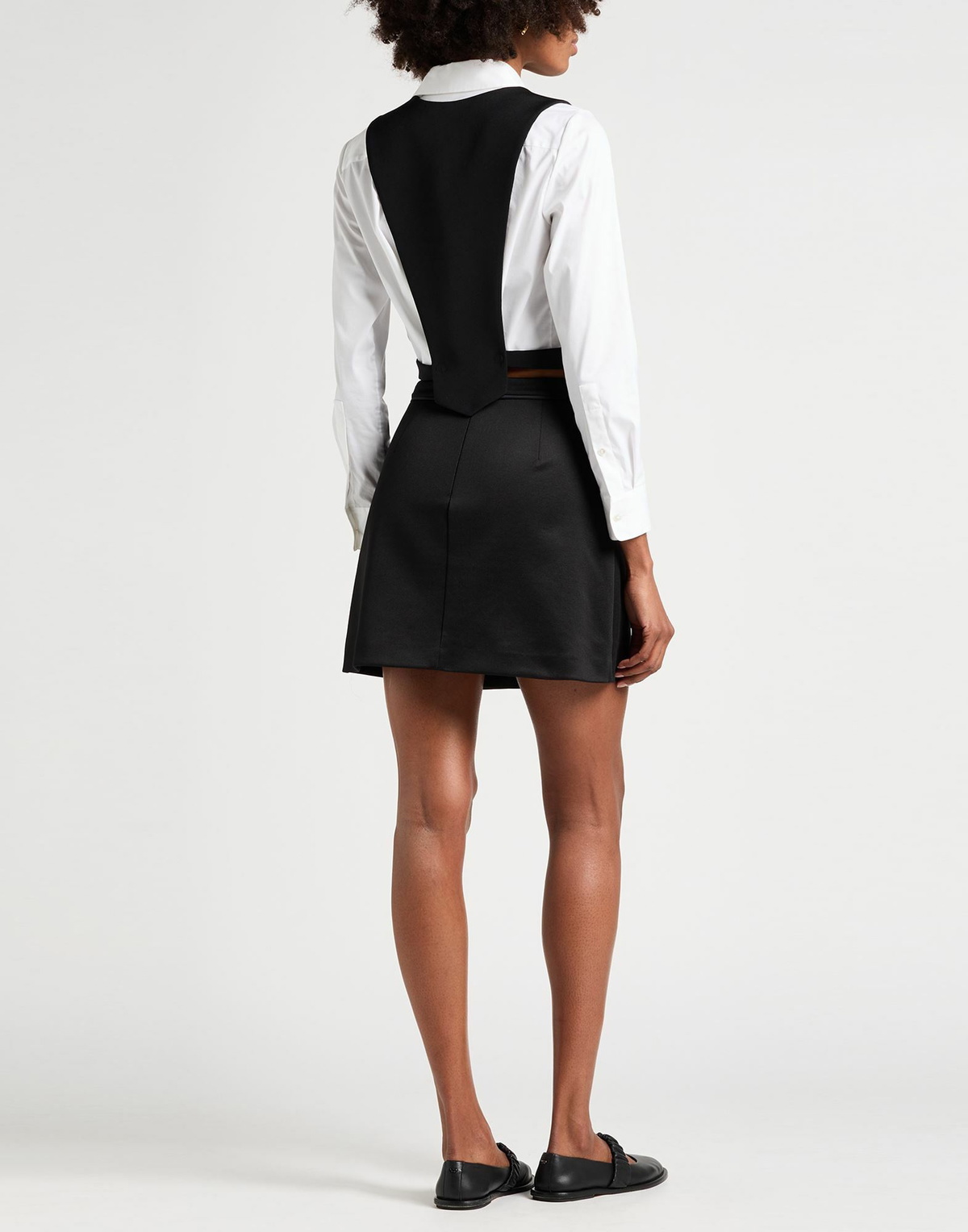 Giorgio Armani Womens Tailored Vest in Black
