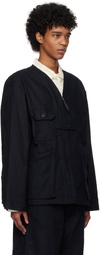 Engineered Garments Navy Cardigan Jacket