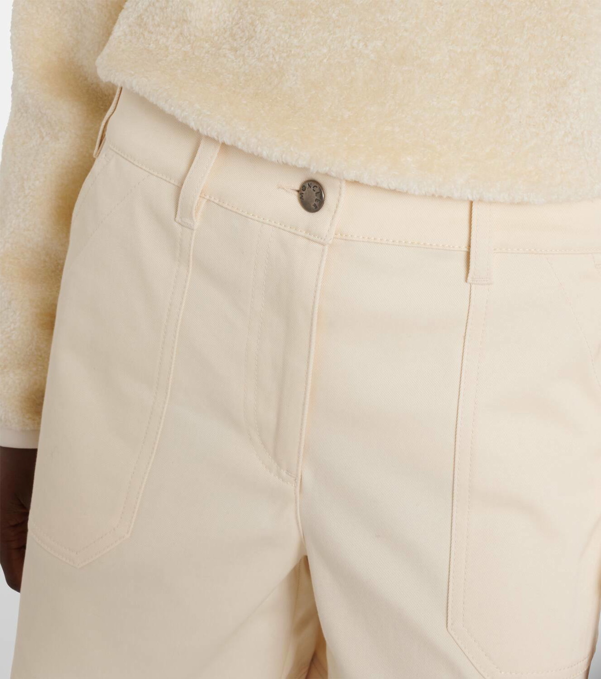 【関税込み】MONCLER Cotton gabardine shorts Moncler Cotton gabardine shorts Moncler