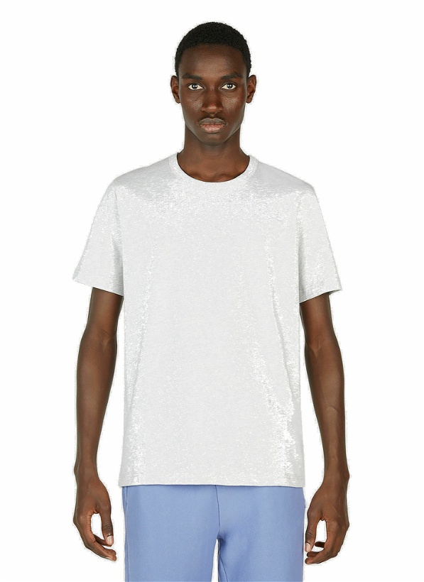 Photo: Champion - Logo Embroidered T-Shirt in Light Grey