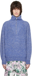 Isabel Marant Blue Bryson Sweater