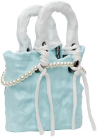 Ottolinger SSENSE Exclusive Blue Signature Ceramic Bag