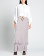 Quira Womens Maxi skirt Lilac