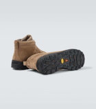 Zegna Triple Stitch suede high-top sneakers