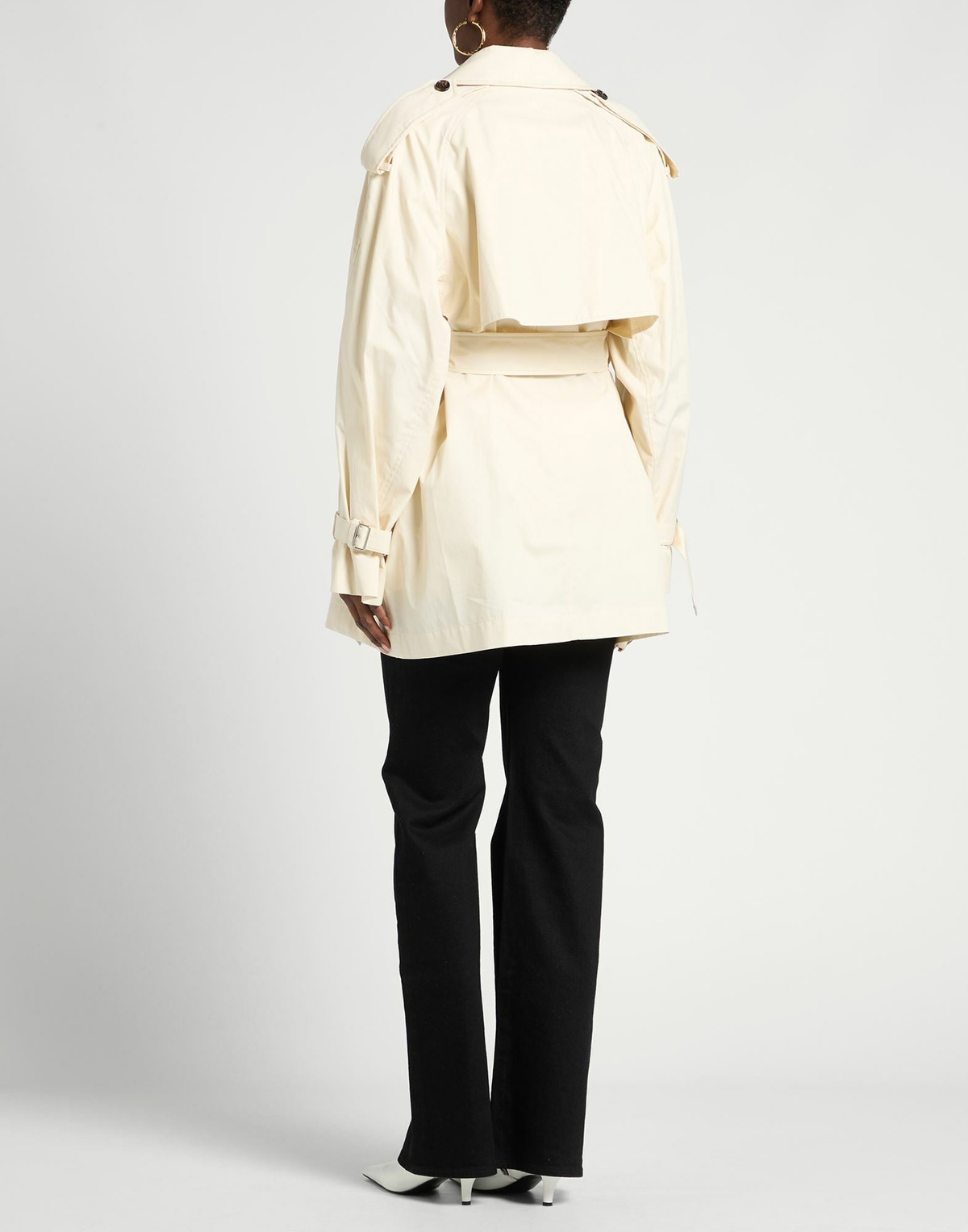 Burberry Womens Overcoat & Trench Coat Cream