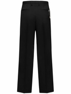 PT TORINO - Wool Blend Wide Leg Pants