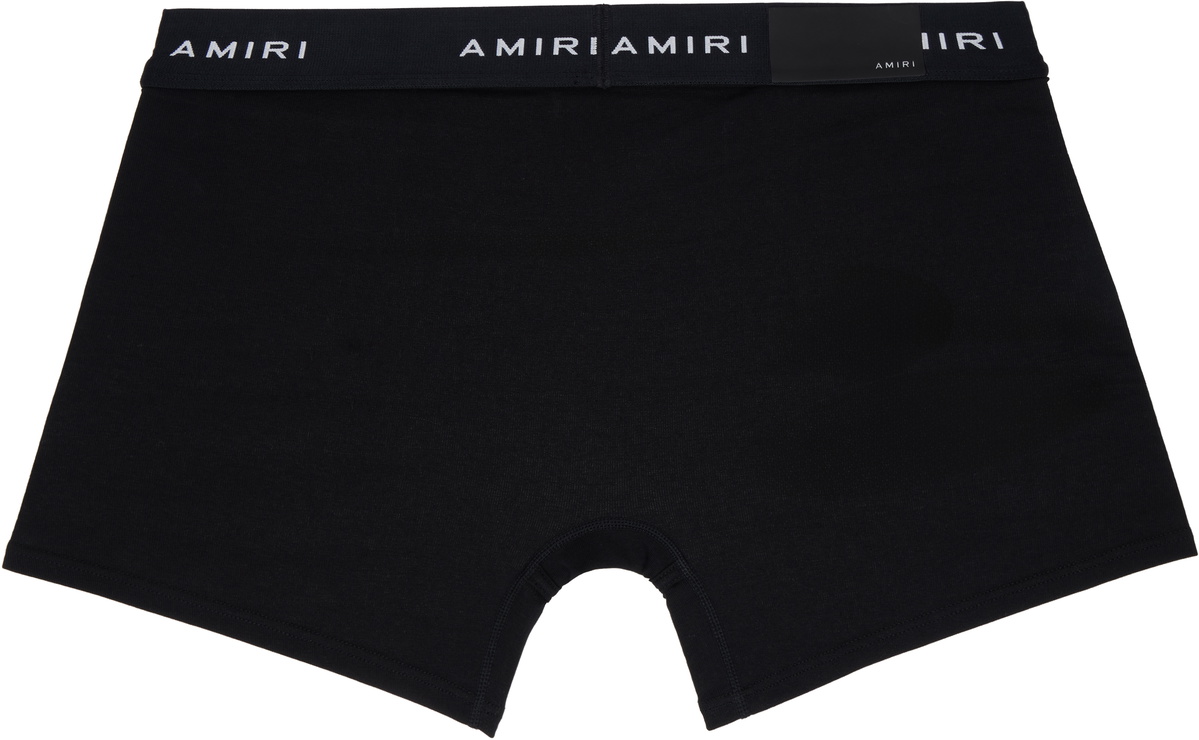 AMIRI Two-Pack Black Cotton Briefs