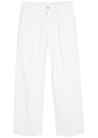 Lemaire Wide-leg Denim Jeans White