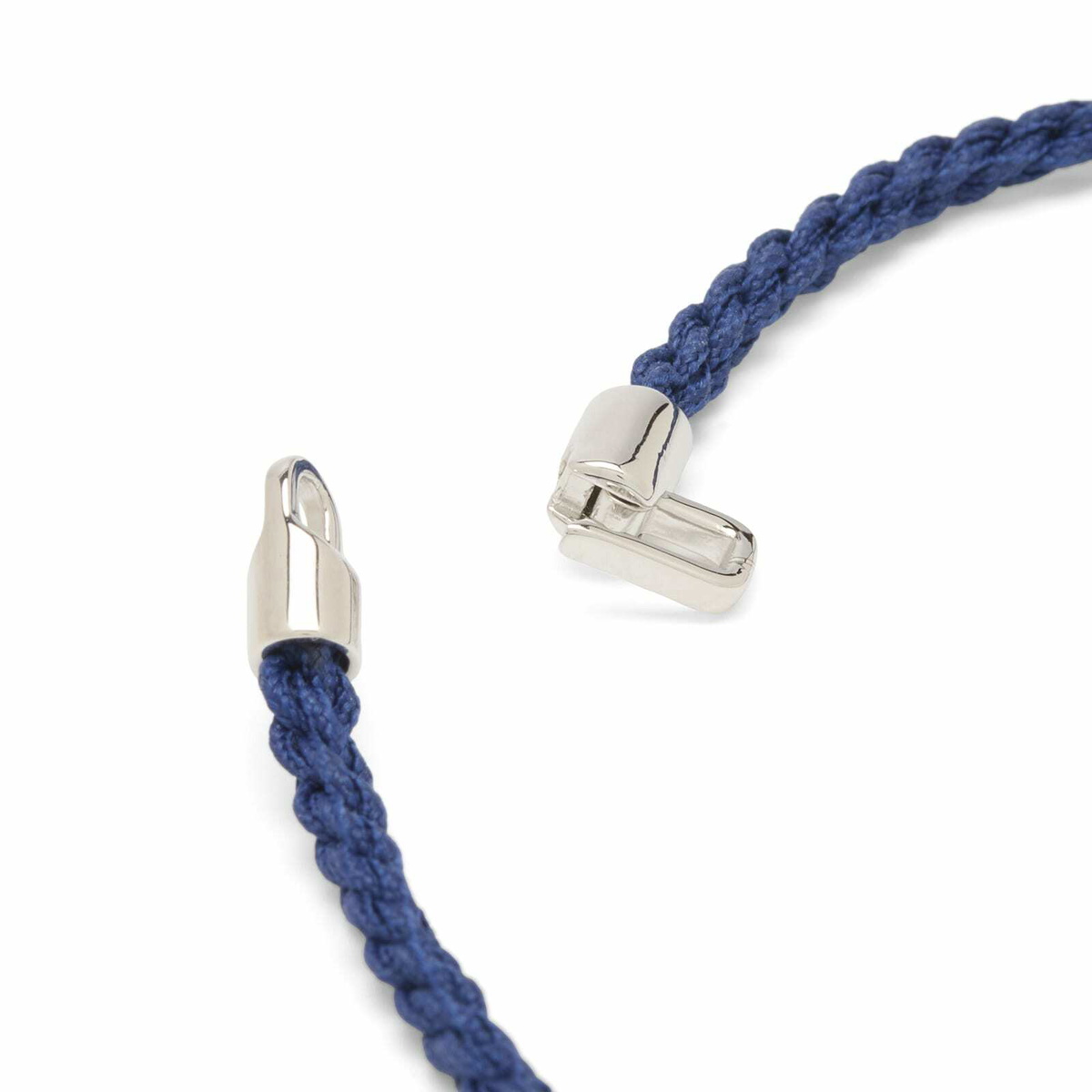 Miansai Men's Cruz Rope Bracelet in Blue/Silver
