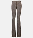 Cala de la Cruz Dries sequined flared pants