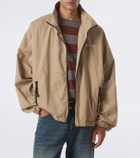 Miu Miu Cotton gabardine blouson jacket
